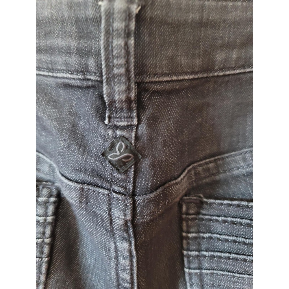 Prana Denim Dark Gray 12R/31 Wide Straight Leg Pants - Picture 3 of 8